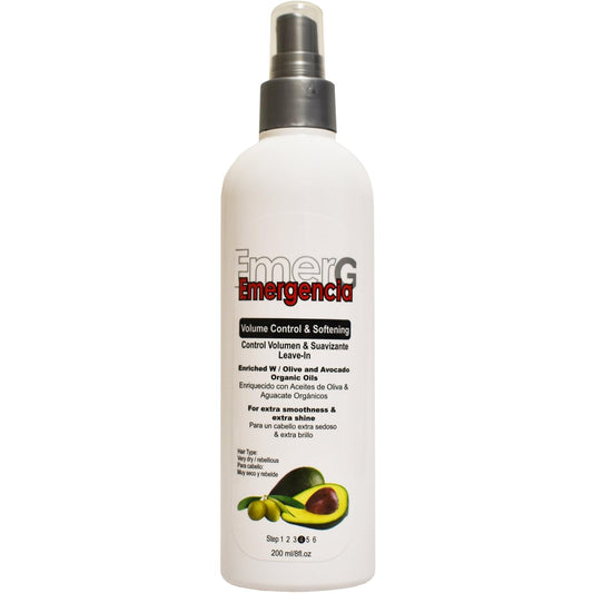 Toque Magico Emergencia Control Volumen,Suavizante Leave-In 8 oz