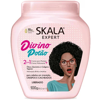 Skala Cosmetics "Divino Potao" Moisturizing Hair Cream - 1Kg